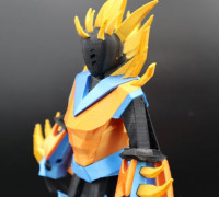 Robot Goku 3D model