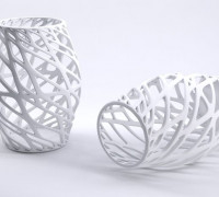 Vase d'art 3D model