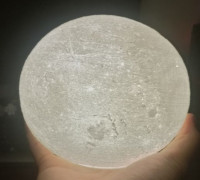 Glowing Moon 3D model