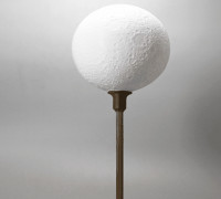 Moon lamp with base 3D model