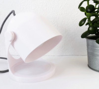 Minimalistic Designer Lamp 3D model