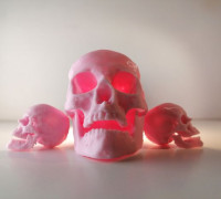 SKULL LAMP - HighPoly3DScan 3D model