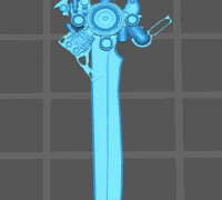 Engine Blade 3D model