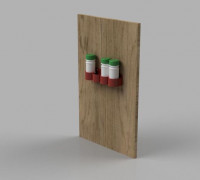 Spice rack 3D model