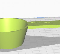 Scoop 70 ml 3D model