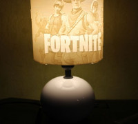 Fortnite Lithophane Lamp 3D model