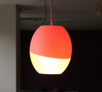 Multi-Color OVA Lamp 3D model
