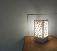 Customisable tower lamp 3D model
