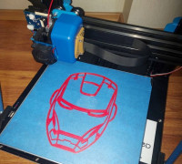 Iron man lines 3D model