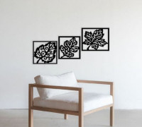Leaves 3D model