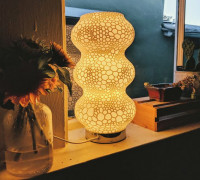Fancy 3D printable lampshade 3D model