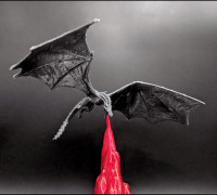 Dragon GoT Lamp 3D model