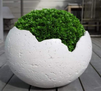 Concrete sphere mold 3D model