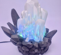 Crystal Led Lamp 2 3D model
