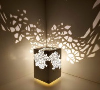 Voronoi Lamp 3D model