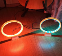 Ring LED lamp 3D model
