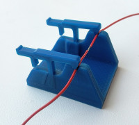Soldering wire clamp 3D model