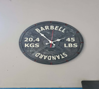 Iron plate clock 3D model