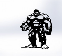 HULK 3D model