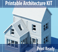 Printable Architecture KIT Series 1 3D model