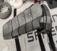 Segmented Arm Armour 3D model