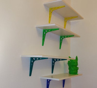 Light Shelf Bracket 3D model
