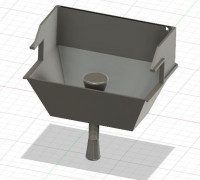 Desk Bin Tischmülleimer 3D model