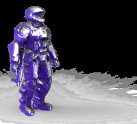Halo miniature 3D model