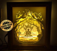 lamp buda 3D model