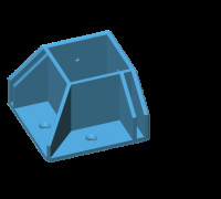 3d printer enclosure brackets for WalMart Parsons table 3D model