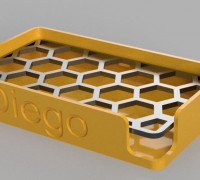 Personalized name soap holder 3D model