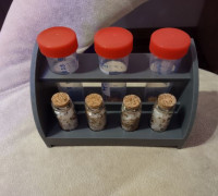 Test tube rack 3D model