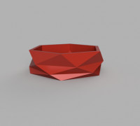 Low-poly Planter 3D model
