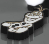 Olaf" lamp 3D model