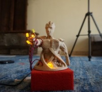 Groot LED Lamp 3D model