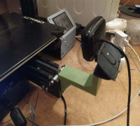 Ender 3 PRO webcam holder 3D model
