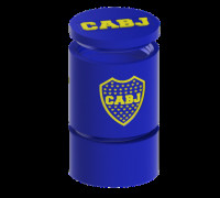 Set Matero Boca Juniros + Mate 3D model