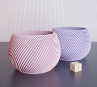 FINNED PLANTER v.2 3D model