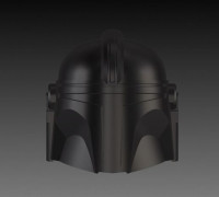 Mandalorian Helmet 3D model