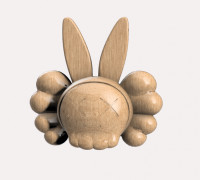 KAWS BANNY 3D model