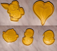 Cutter`s vol 2 (cookie,playdoh,...) 3D model