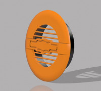 Vmc grid for hole Ø125 3D model
