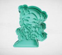 character 8 twice 3D model