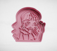 character 6 twice 3D model