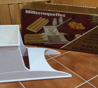 Millecroquettes push button flap 3D model