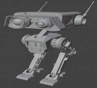 BD-1 Droid 3D model
