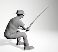 Fisher 3D model