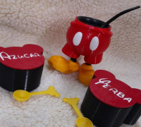 Set matero mickey mouse 3D model