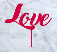 Topper love 3D model