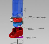 Saltrevolver 3D model